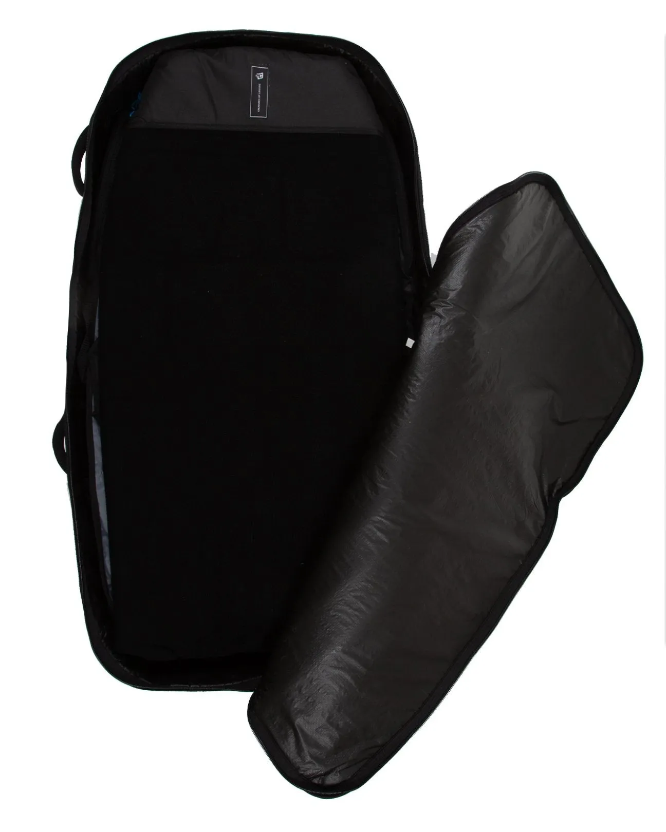 BODYBOARD QUAD WHEELY : BLACK SILVER
