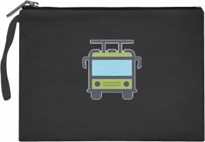 Bonateks Women's TRFCB101797 Clutches, Black, black