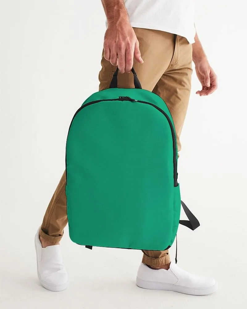Bright Cool Green Waterproof Backpack | Bright Pure Cool Green | C100M0Y75K0