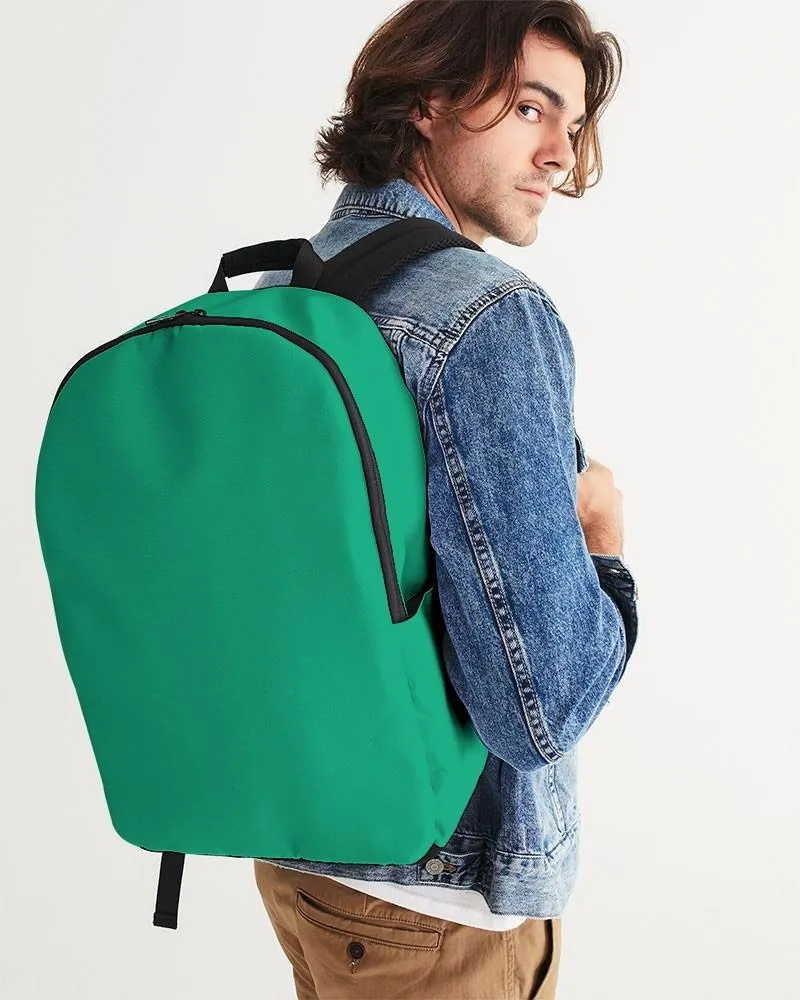 Bright Cool Green Waterproof Backpack | Bright Pure Cool Green | C100M0Y75K0