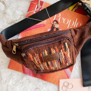 Brown Boho Fanny Bag