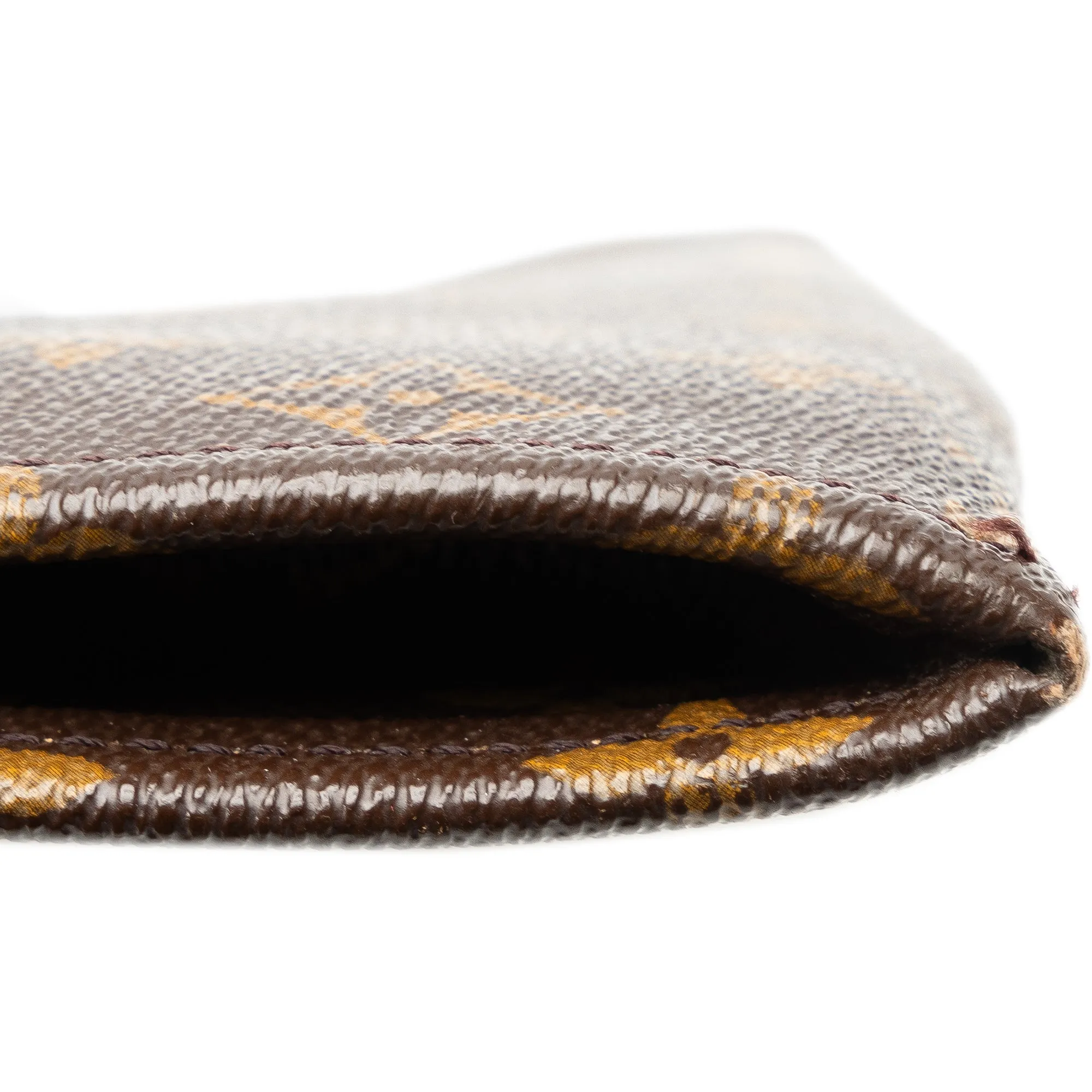 Brown Louis Vuitton Monogram Poche Documents Portfolio Business Bag