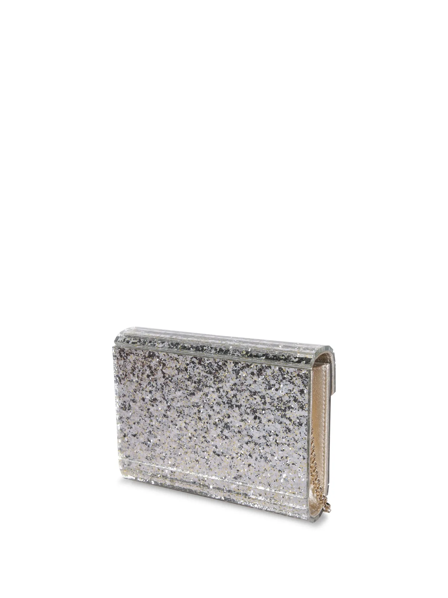 Candy Champagne-Silver Clutch