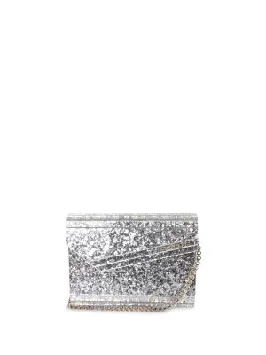 Candy Champagne-Silver Clutch
