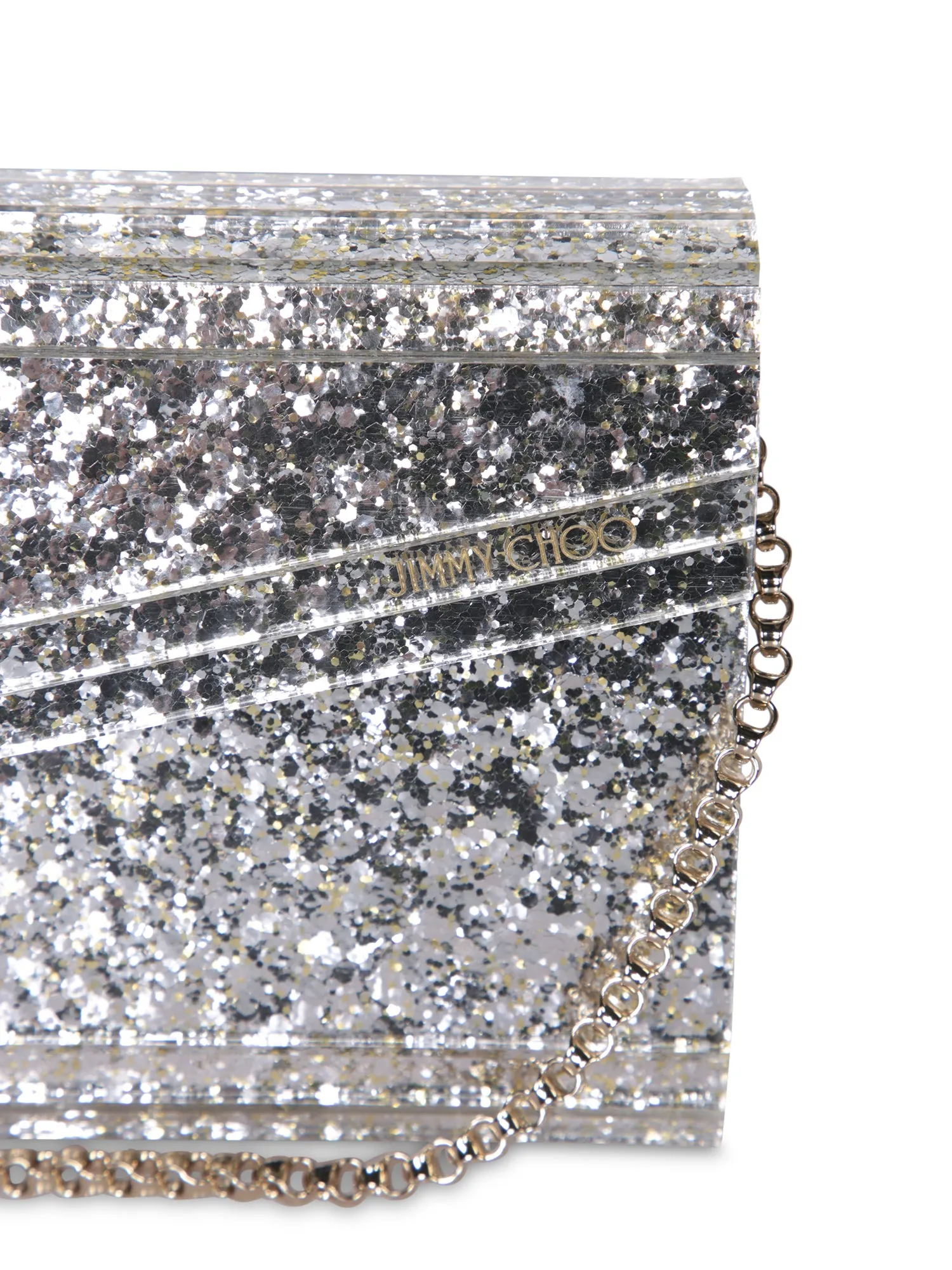 Candy Champagne-Silver Clutch