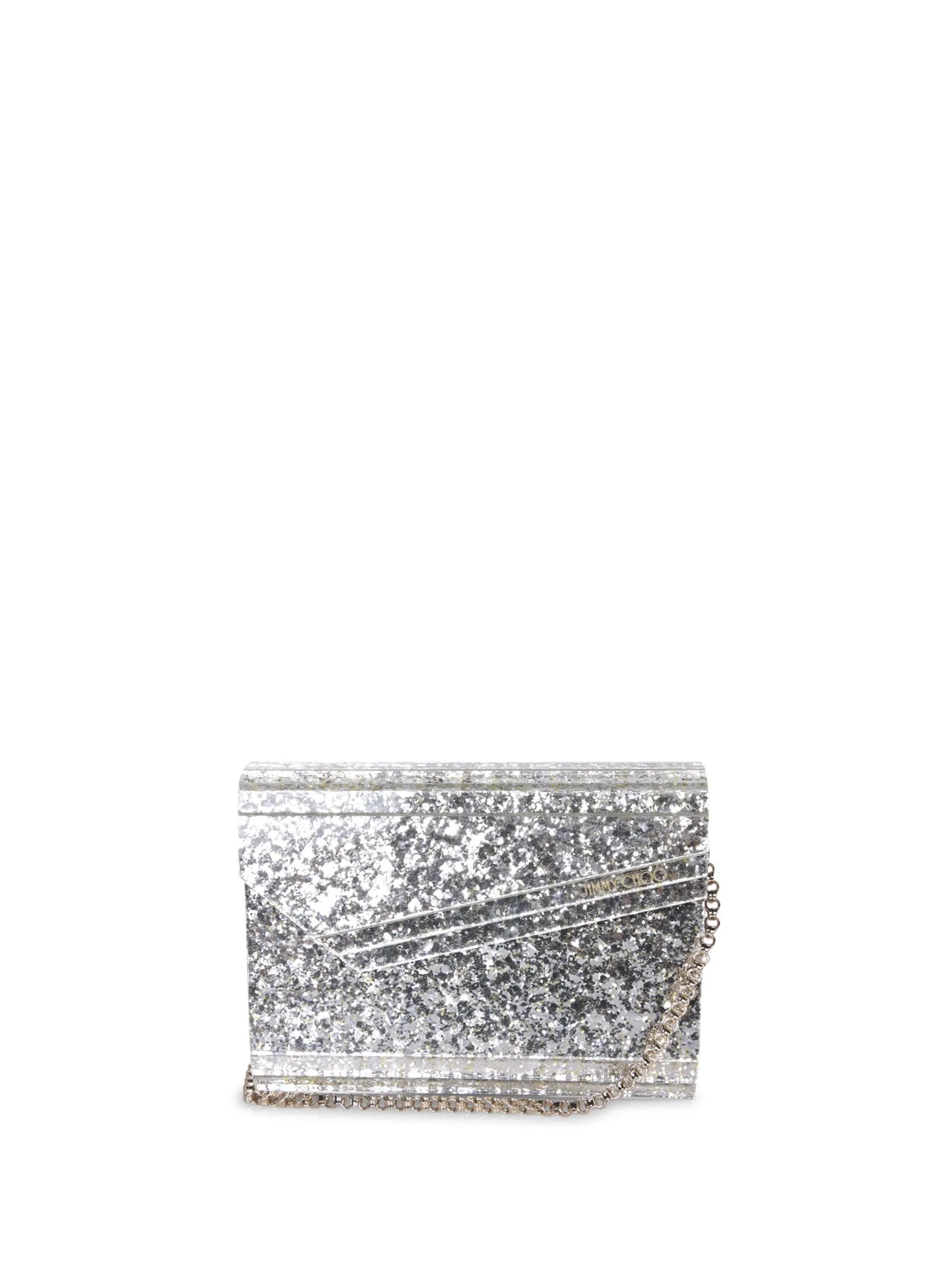 Candy Champagne-Silver Clutch
