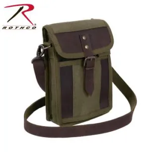 Canvas / Leather Portfolio Bag