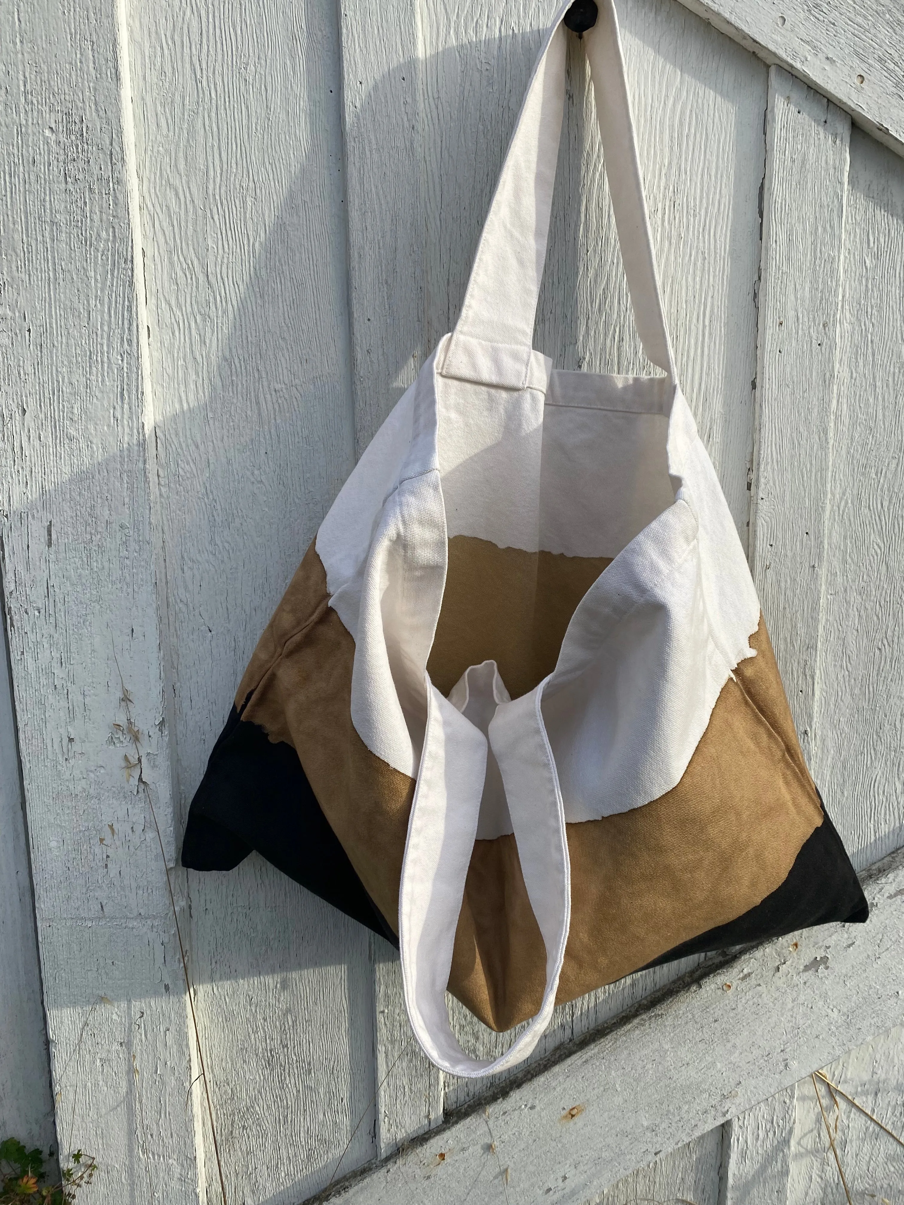 Canvas Tote Bag by Gilda Midani - Hand Dyed'