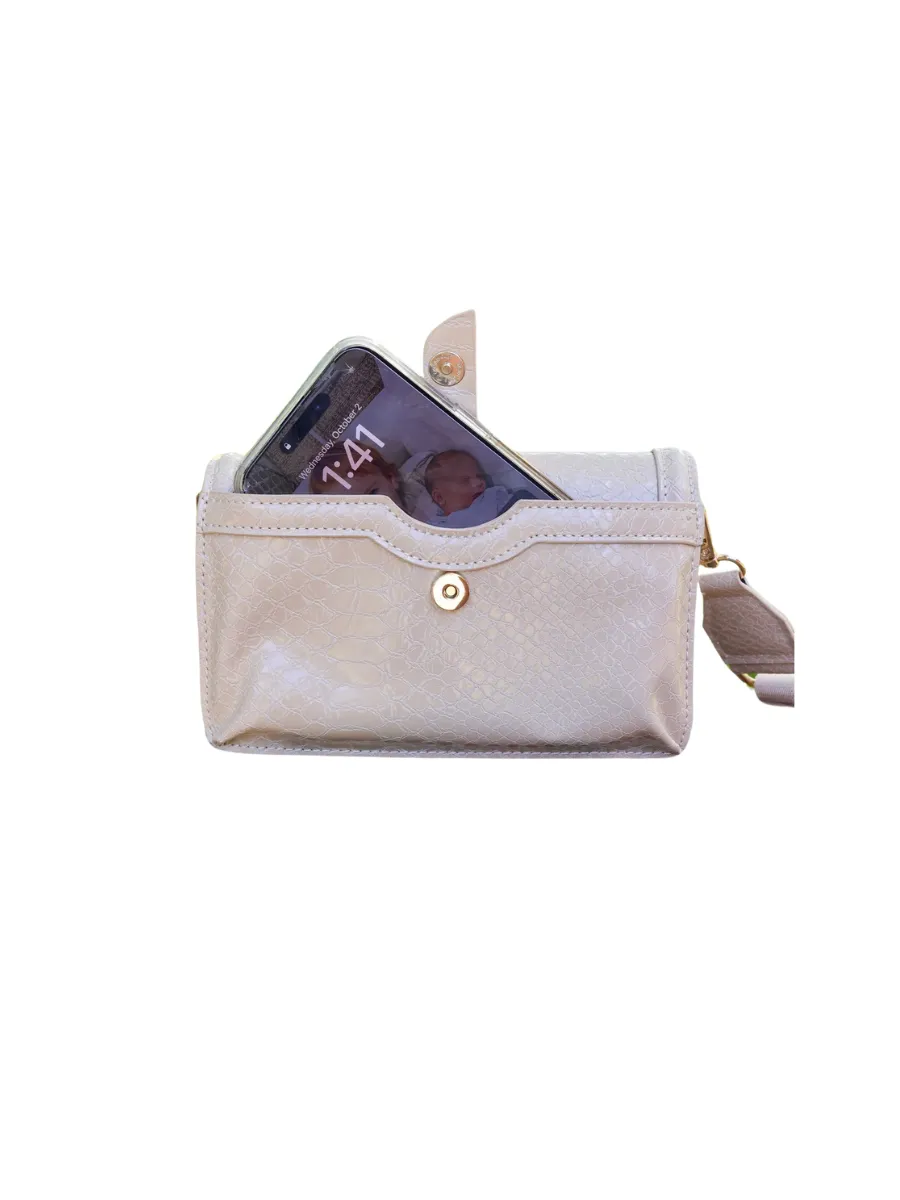 Caroline Hill | Maverick Crossbody - Tan ES