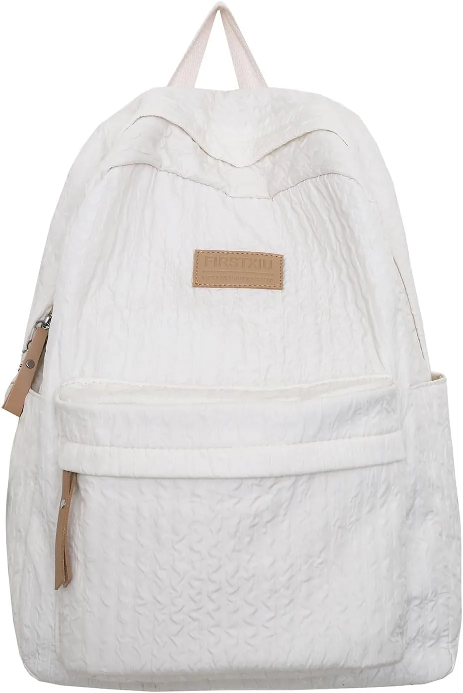 Carry on Backpack Hiking Backpack Leather Purses for Women Antitheft Rucksack Shoulder Bag Medium