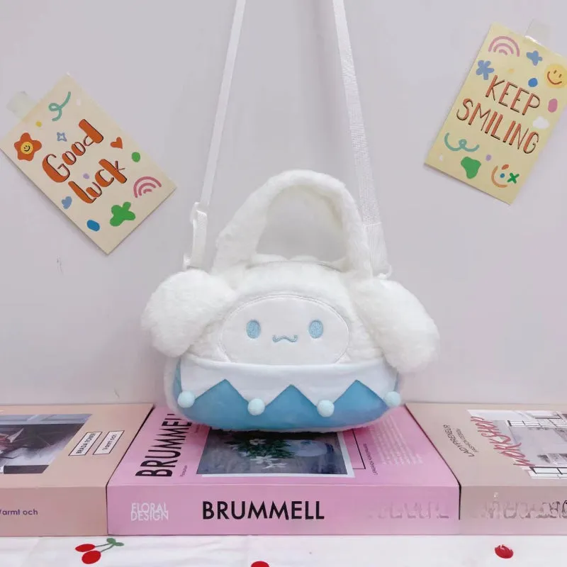 Cartoon Anime Plush Shoulder Bag KI605
