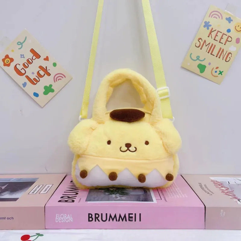 Cartoon Anime Plush Shoulder Bag KI605