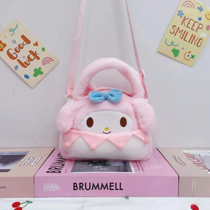 Cartoon Anime Plush Shoulder Bag KI605