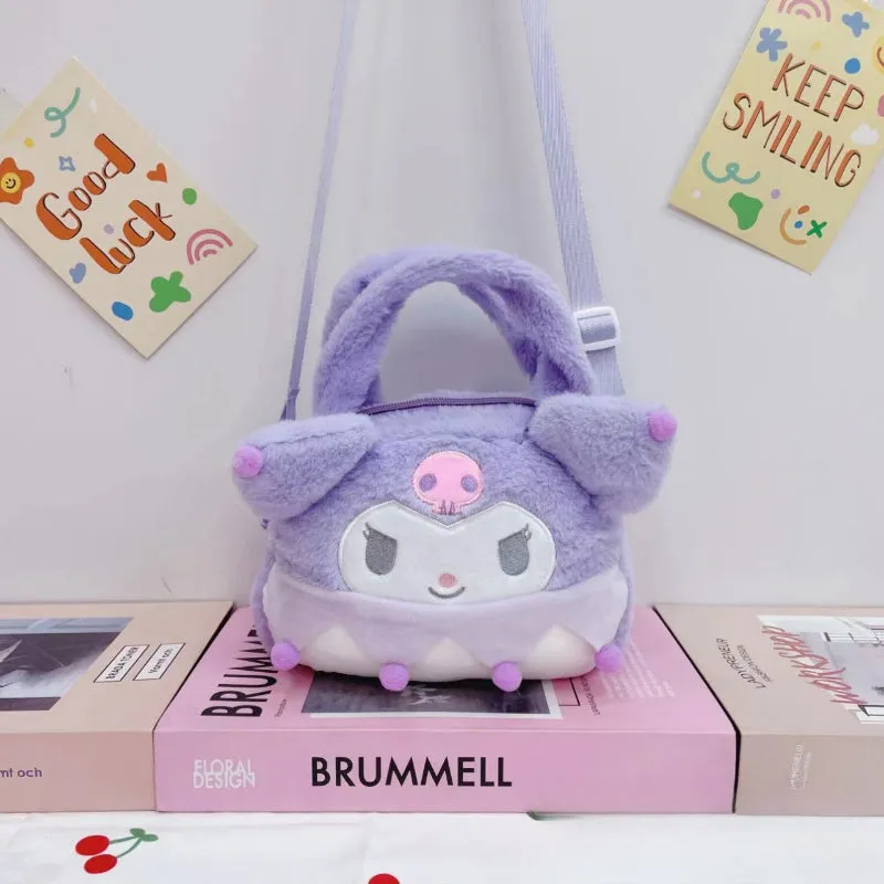 Cartoon Anime Plush Shoulder Bag KI605