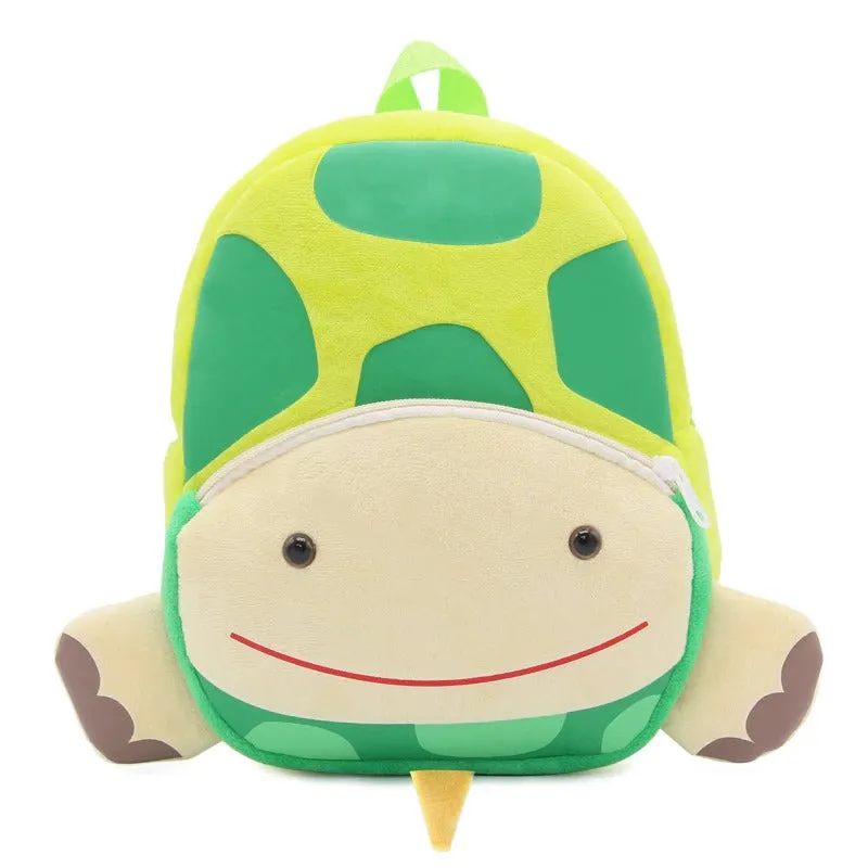 Cartoon Kids Plush Mini Kindergarten Schoolbag