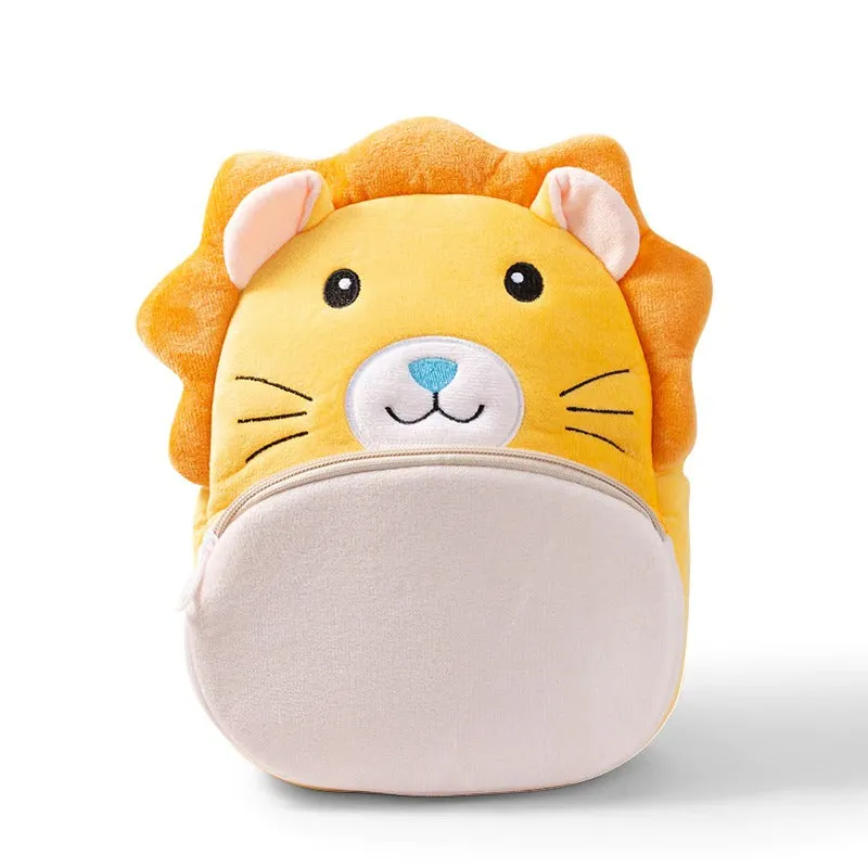 Cartoon Kids Plush Mini Kindergarten Schoolbag