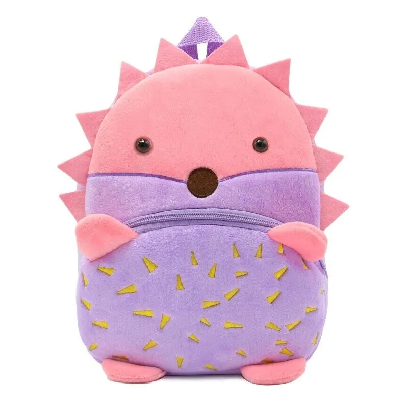 Cartoon Kids Plush Mini Kindergarten Schoolbag