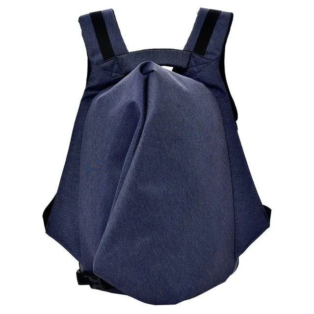 Casual Men Backpacks Students Solid Color