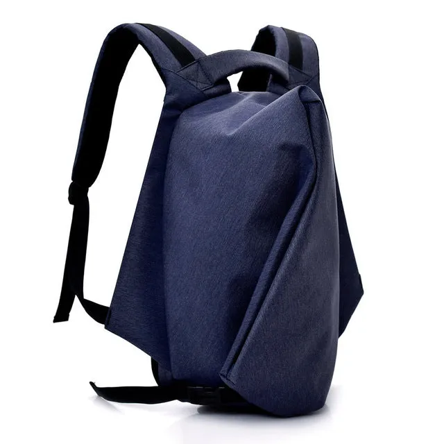Casual Men Backpacks Students Solid Color