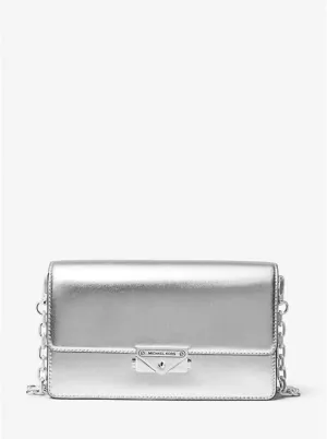 Cece Medium Metallic Clutch