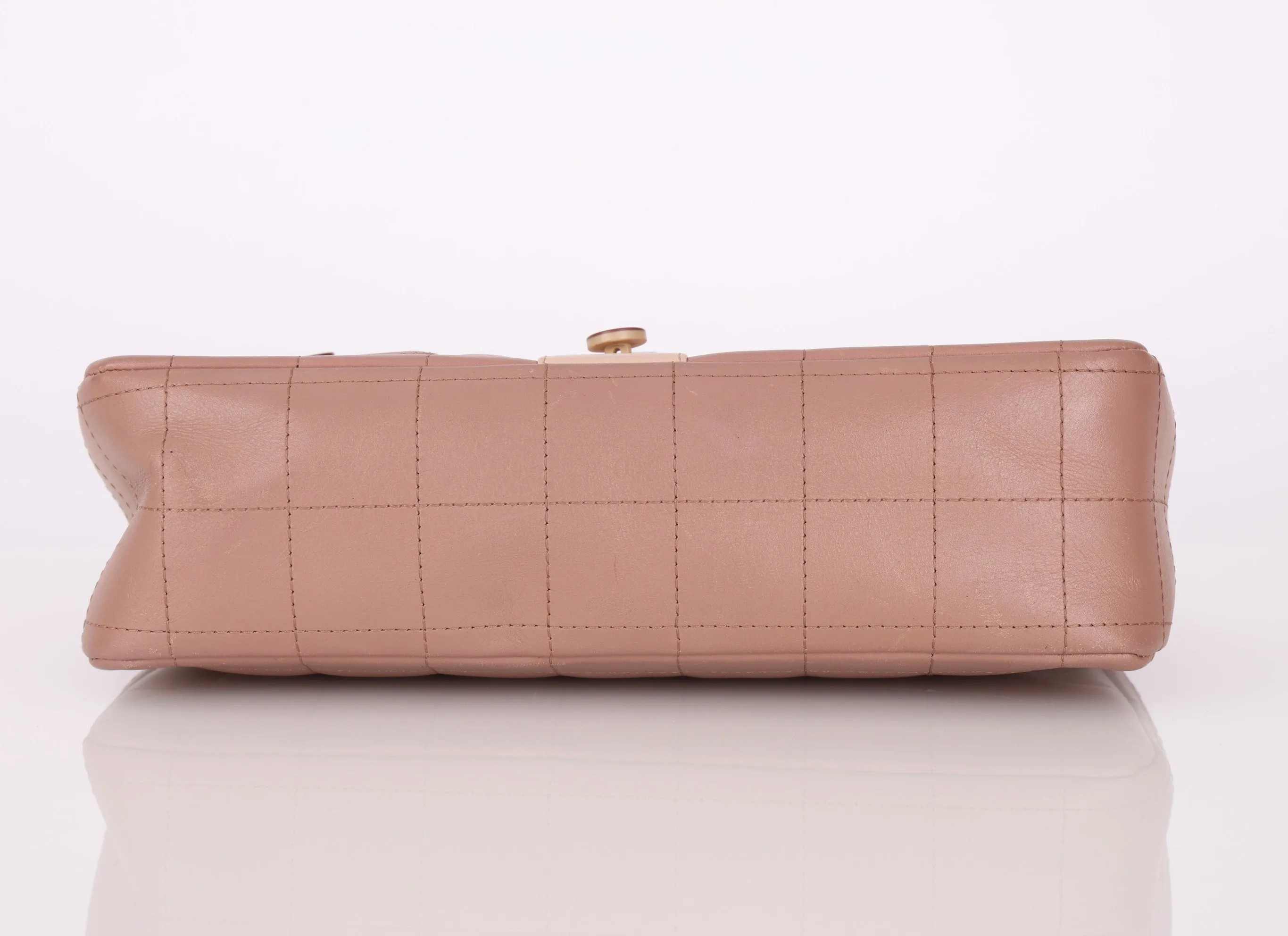 Chanel 2002 Calfskin Quilted Mademoiselle Jacket Shoulder Bag