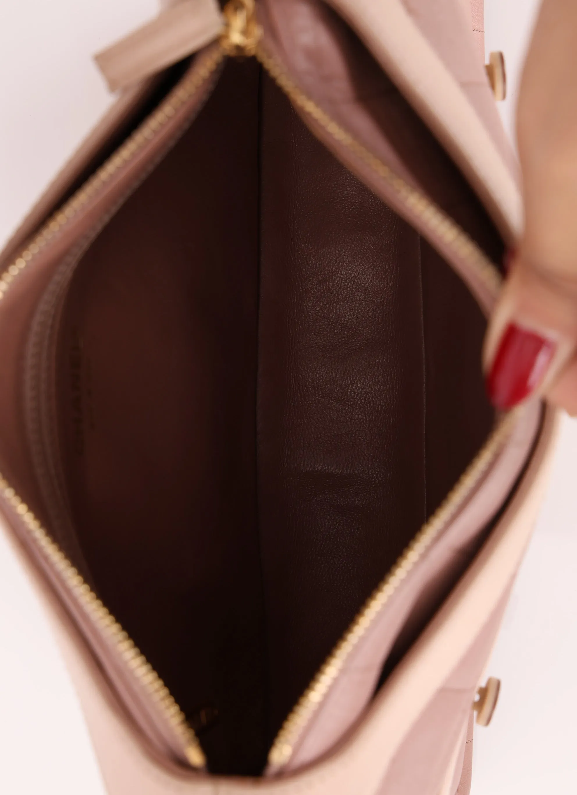 Chanel 2002 Calfskin Quilted Mademoiselle Jacket Shoulder Bag