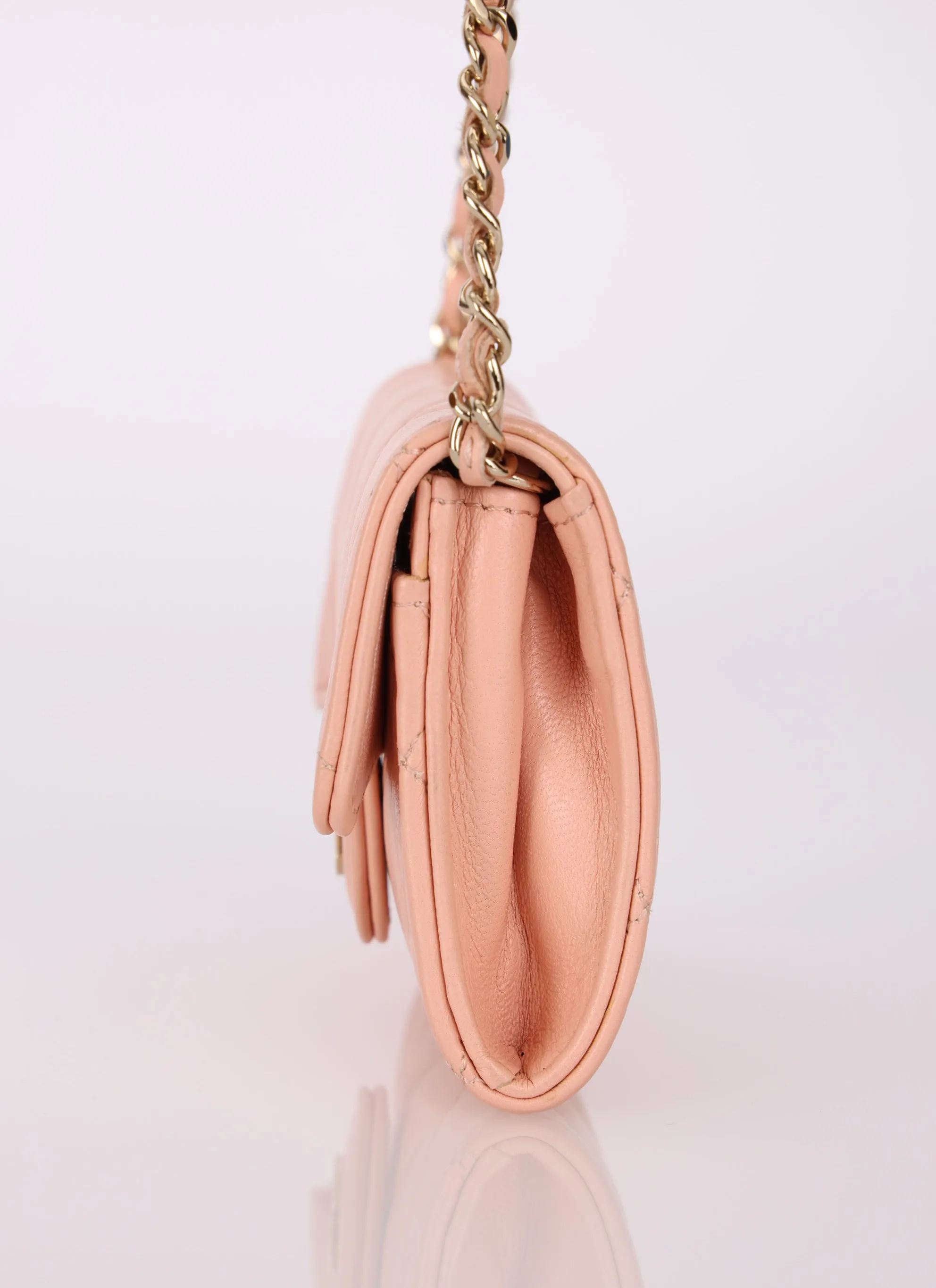 Chanel 2021 Lambskin Cardholder Waist Bag