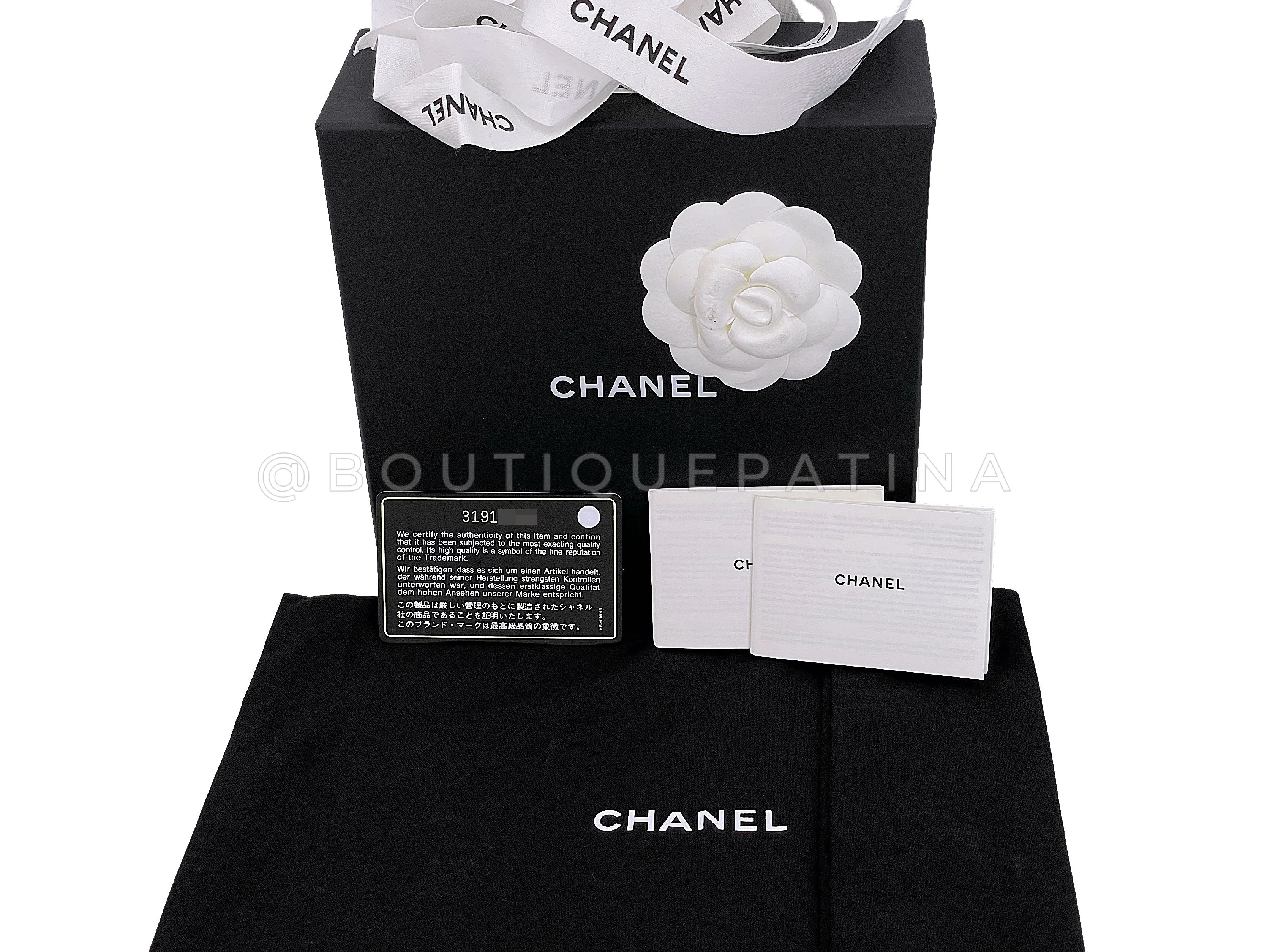 Chanel CC In Love Black Heart Bag Mini Crossbody GHW