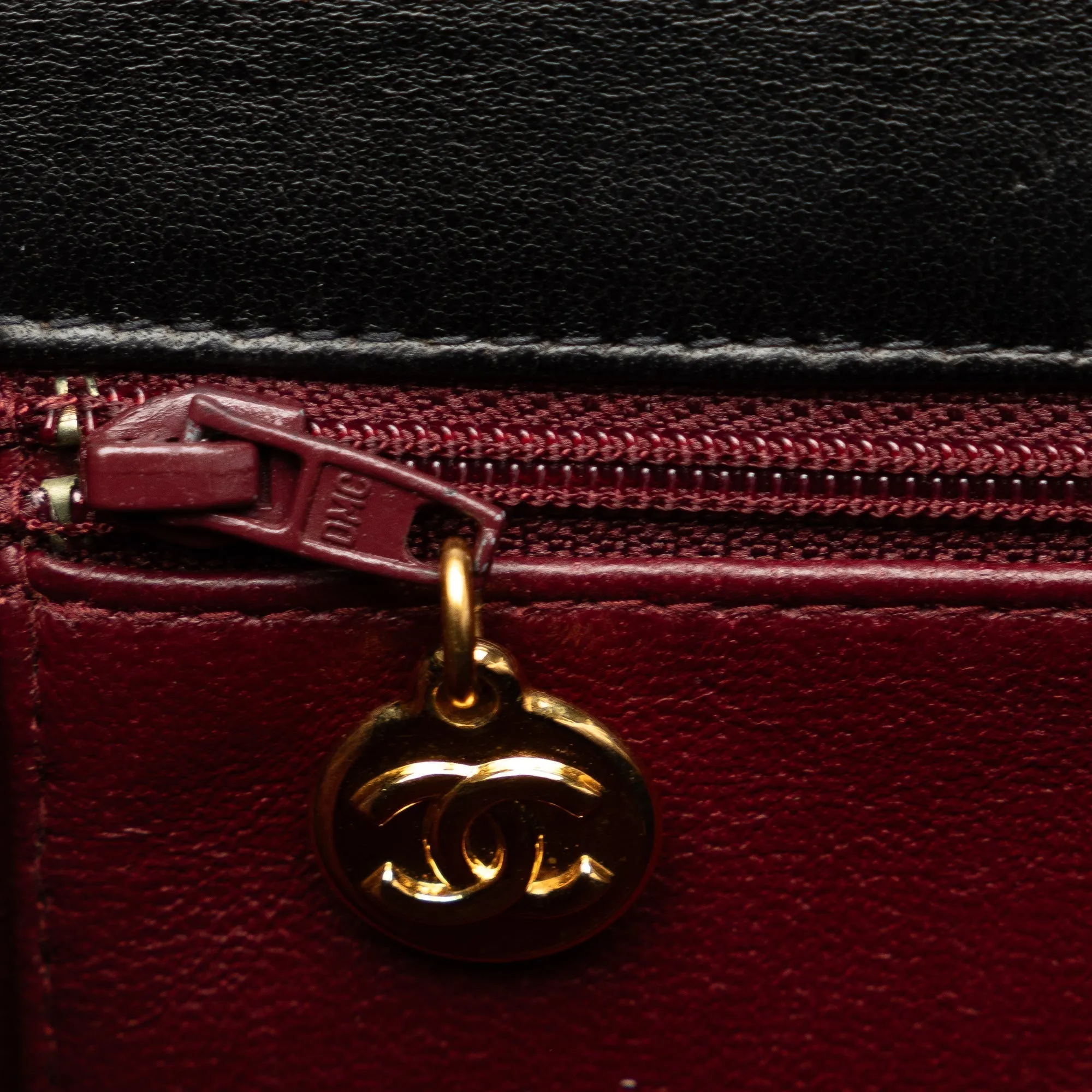 Chanel CC Quilted Lambskin Shoulder Bag