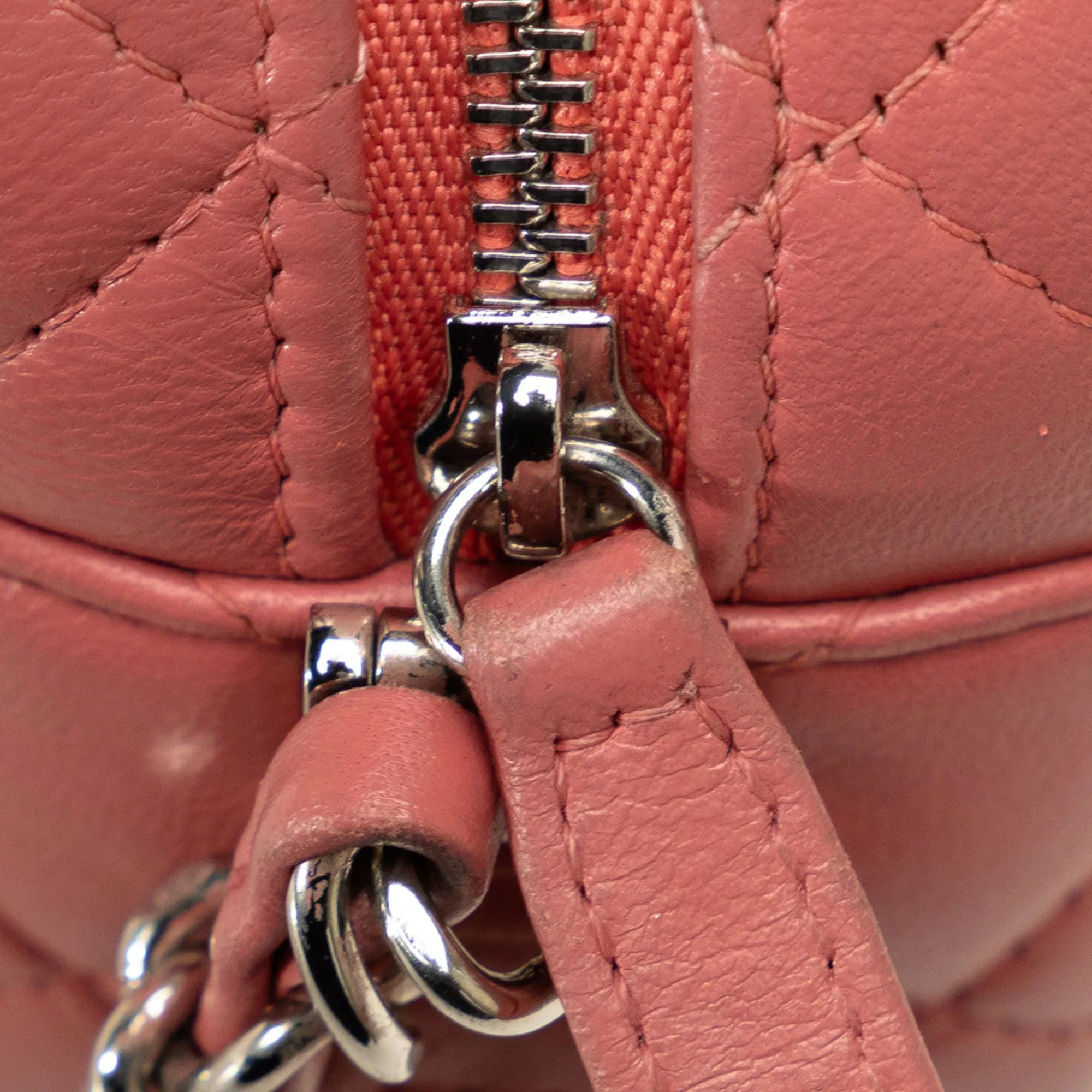 Chanel Mini Lambskin Camera Case Crossbody Bag
