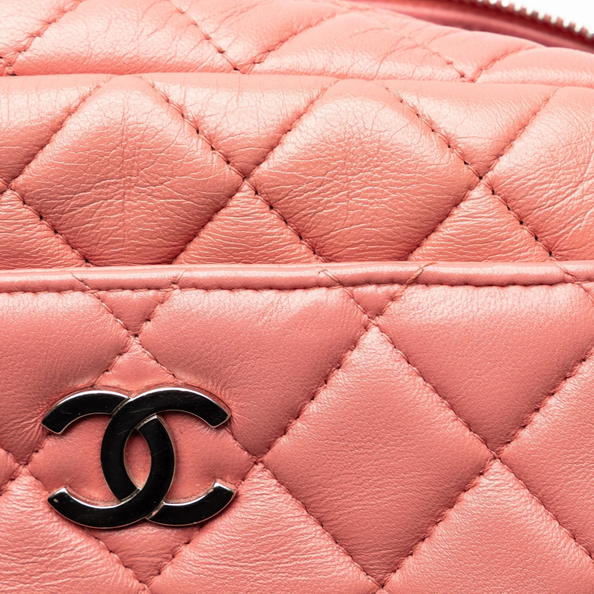 Chanel Mini Lambskin Camera Case Crossbody Bag
