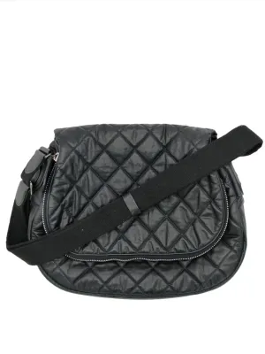 Chanel Nylon Quilted Coco Cocoon Messenger Bag - '10s