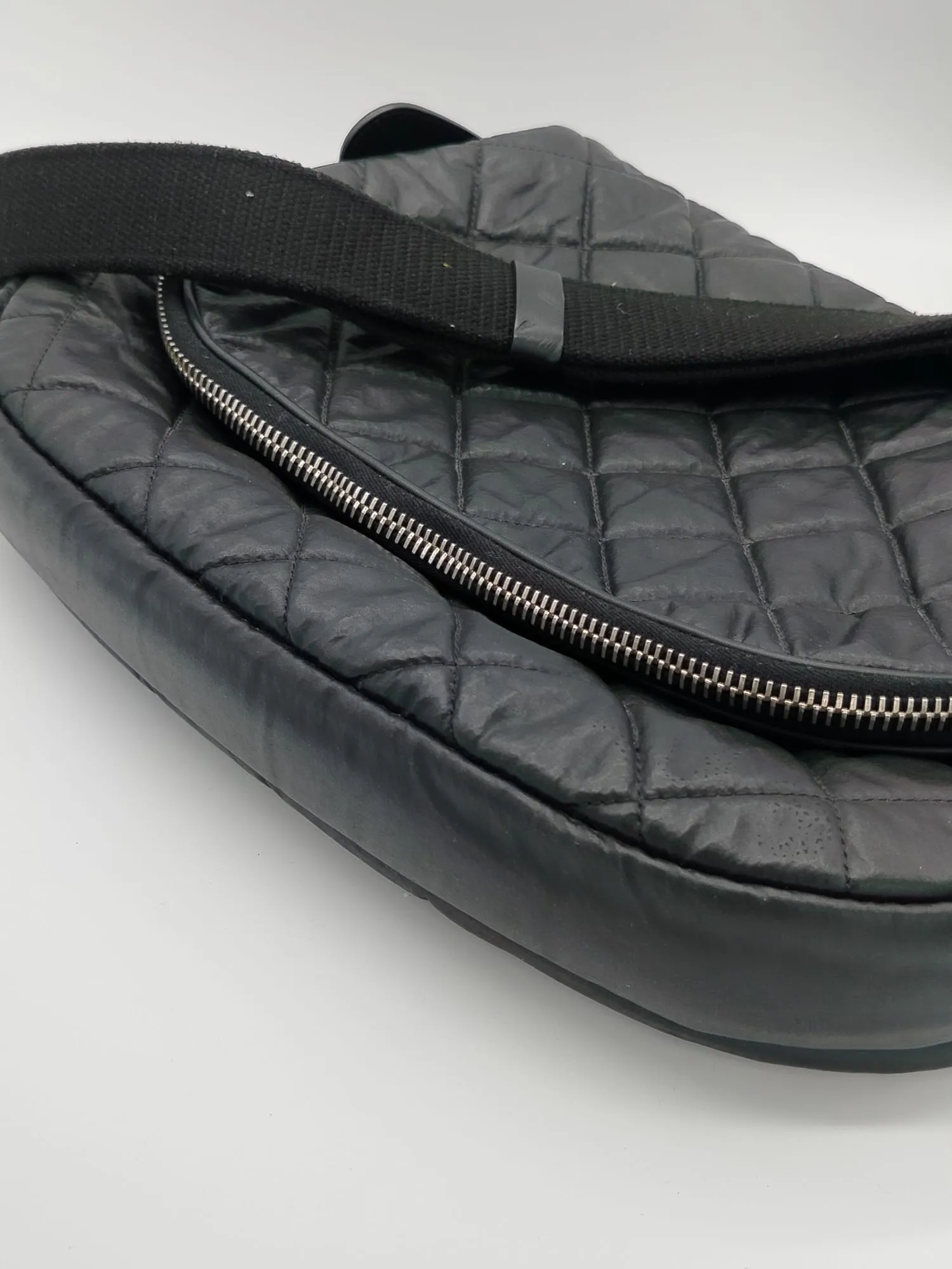 Chanel Nylon Quilted Coco Cocoon Messenger Bag - '10s
