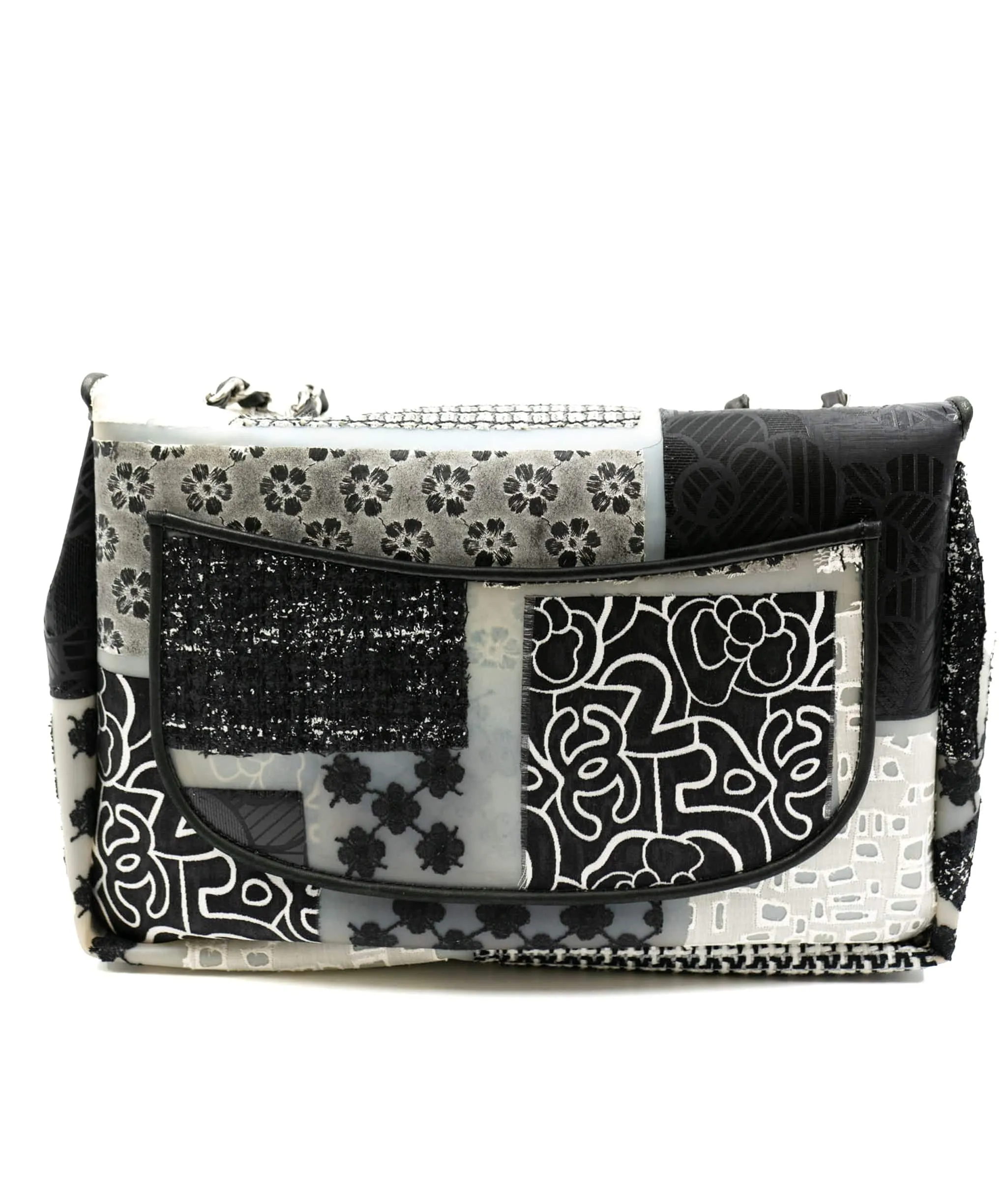 Chanel PVC Jumbo patchwork bag SHW - AWL3984 - AUC