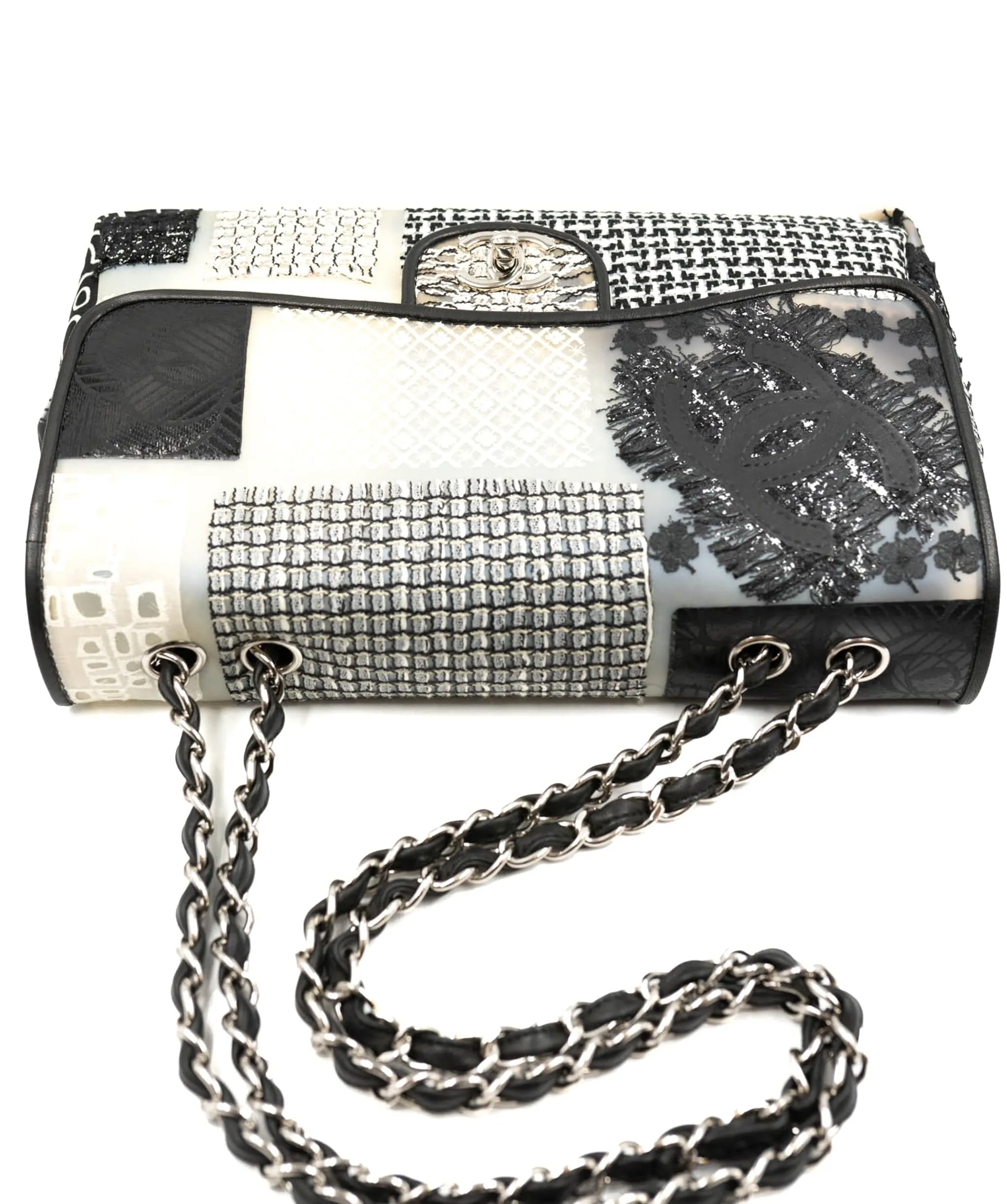 Chanel PVC Jumbo patchwork bag SHW - AWL3984 - AUC