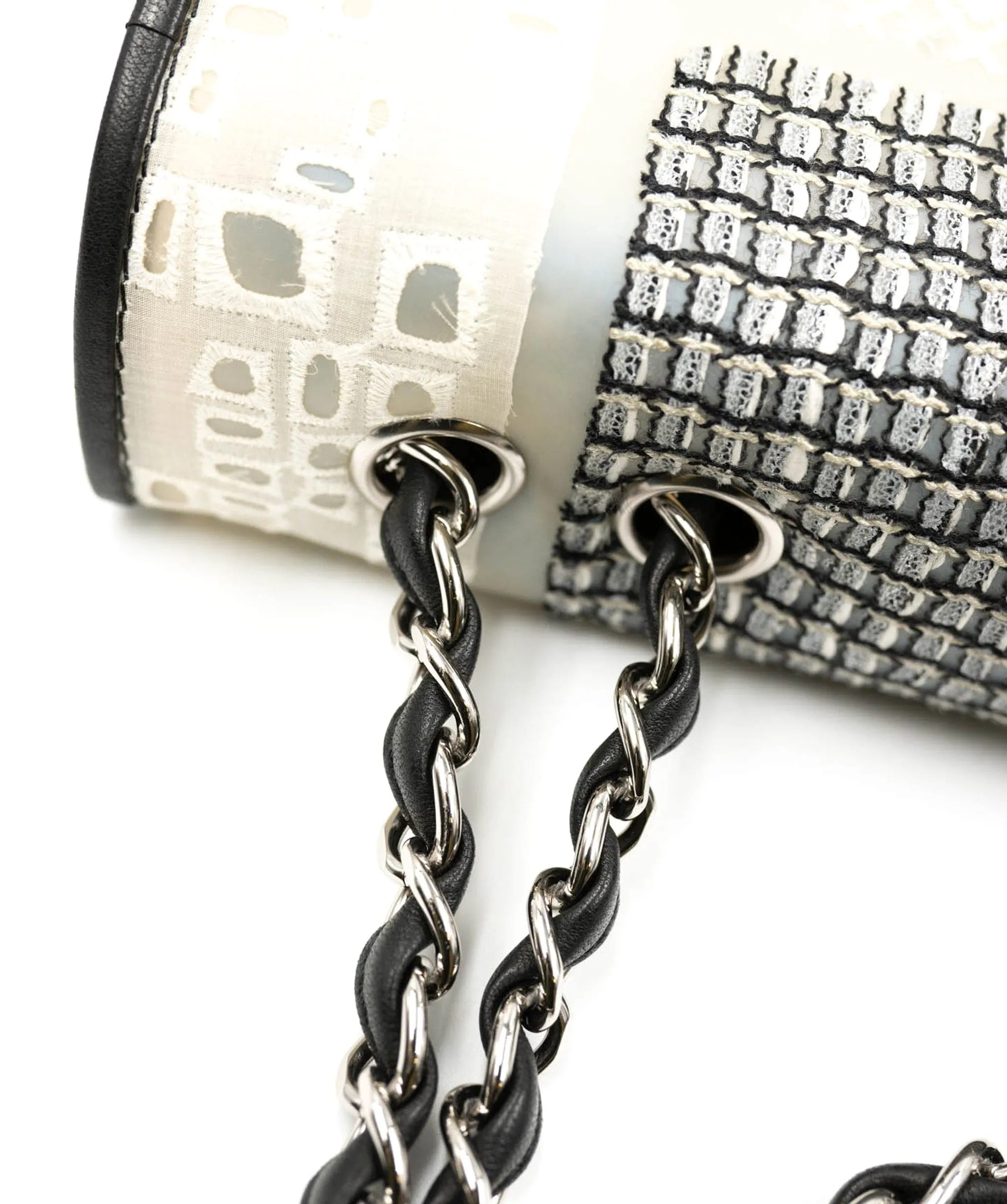 Chanel PVC Jumbo patchwork bag SHW - AWL3984 - AUC