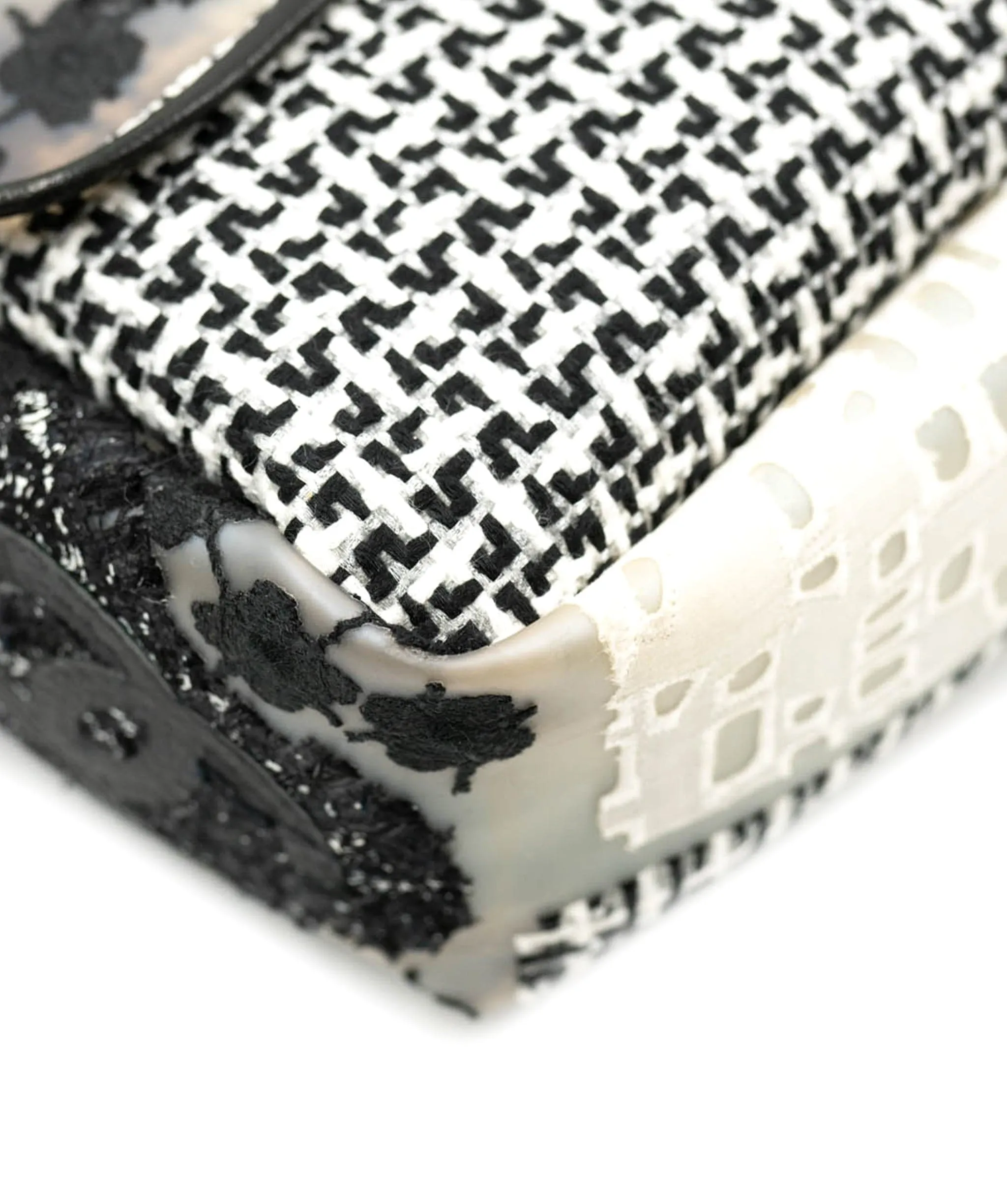 Chanel PVC Jumbo patchwork bag SHW - AWL3984 - AUC