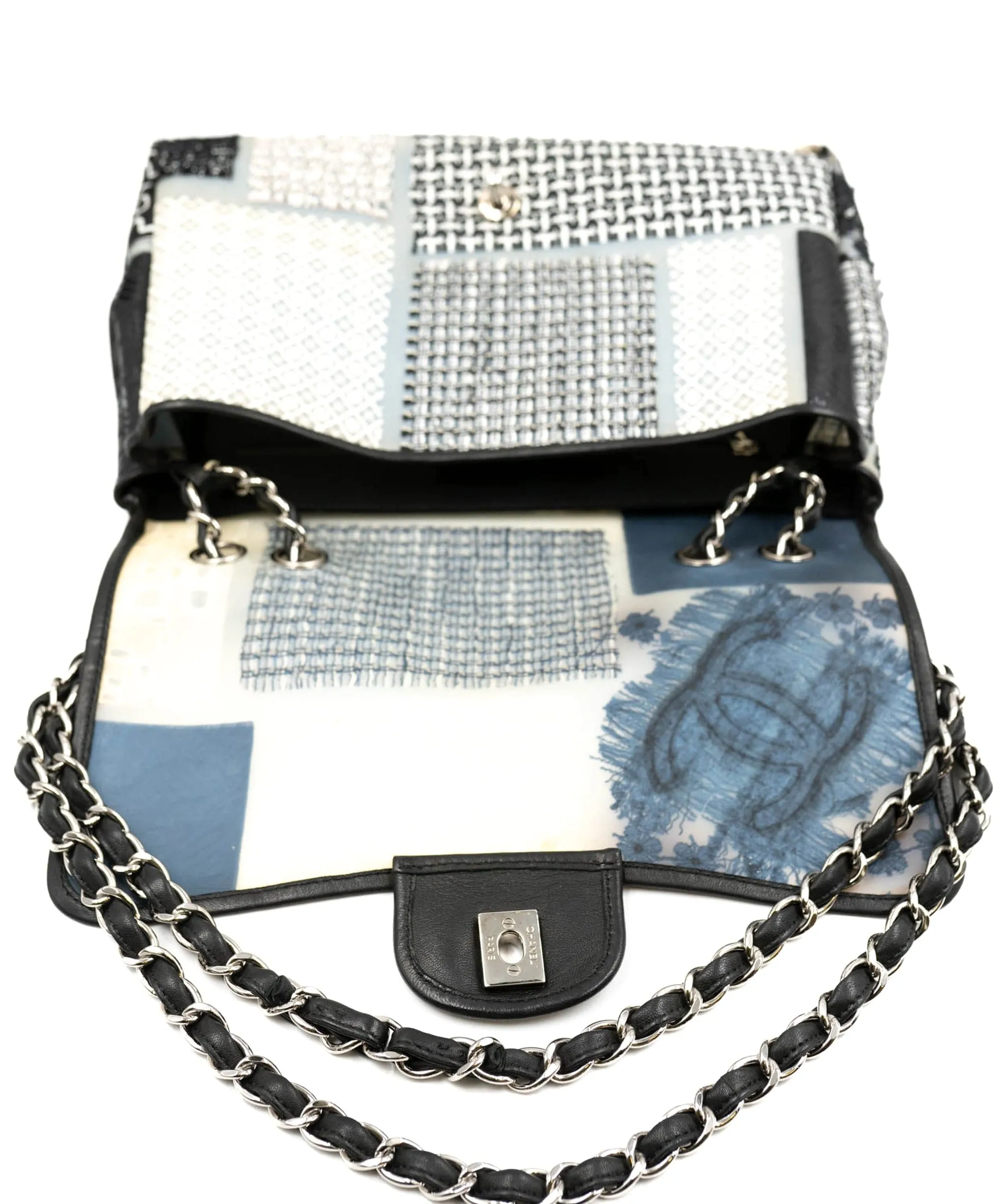 Chanel PVC Jumbo patchwork bag SHW - AWL3984 - AUC