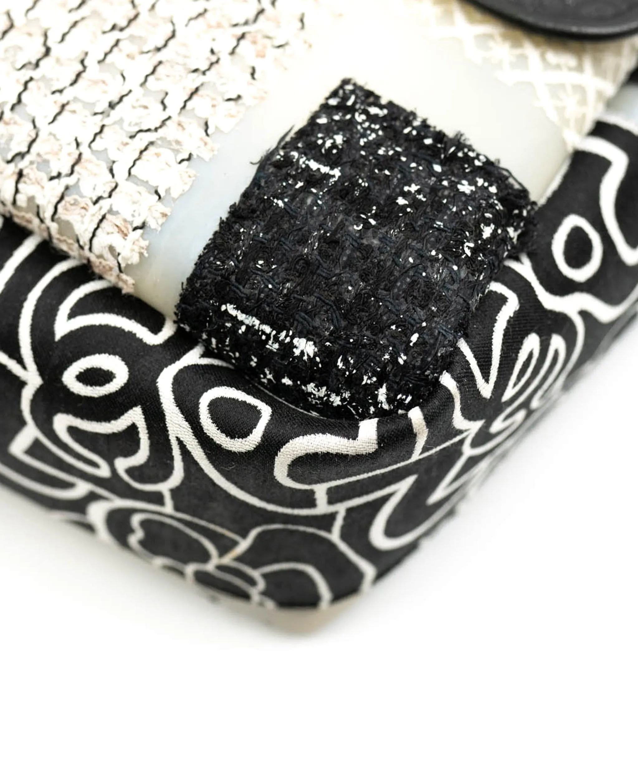 Chanel PVC Jumbo patchwork bag SHW - AWL3984 - AUC