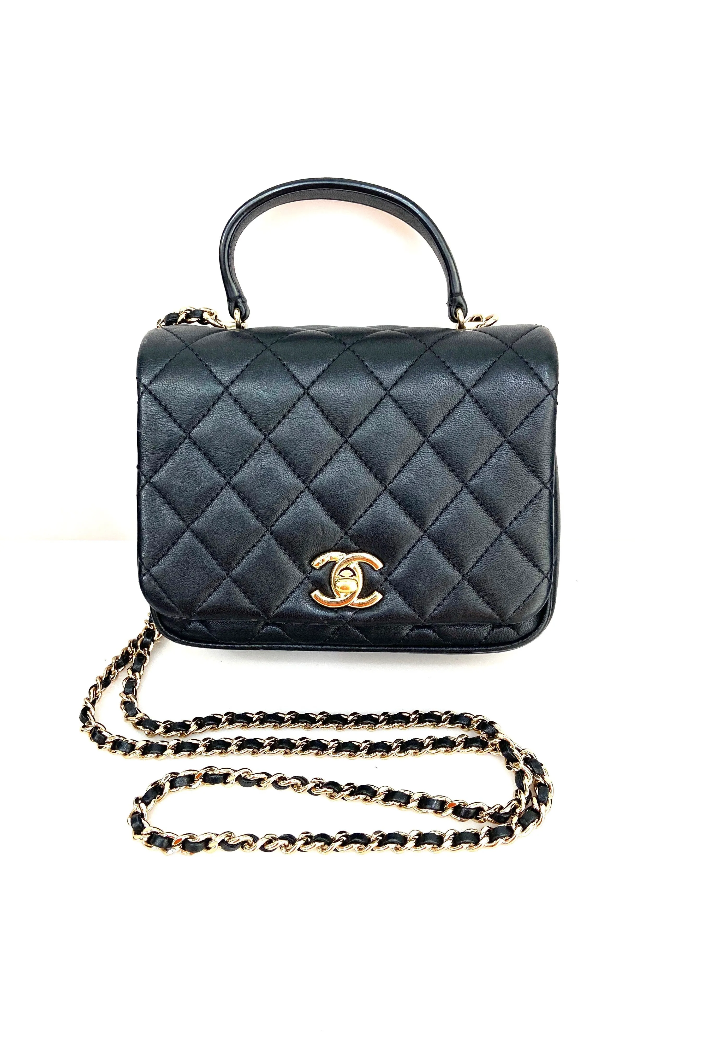 CHANEL QUILTED LAMBSKIN MINI CITIZEN CHIC FLAP BAG