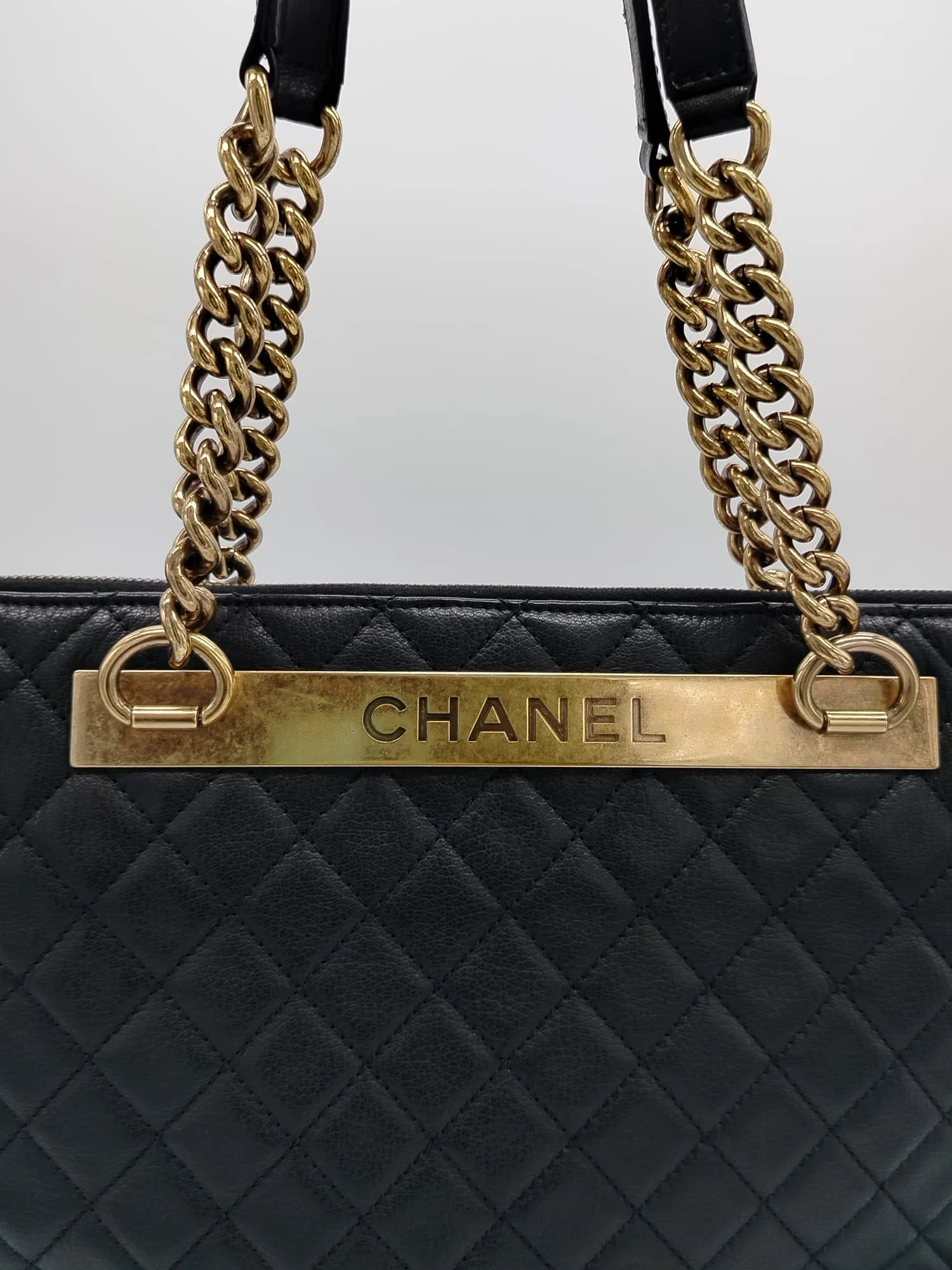 Chanel Quilted Rita Shopping Tote - '10s