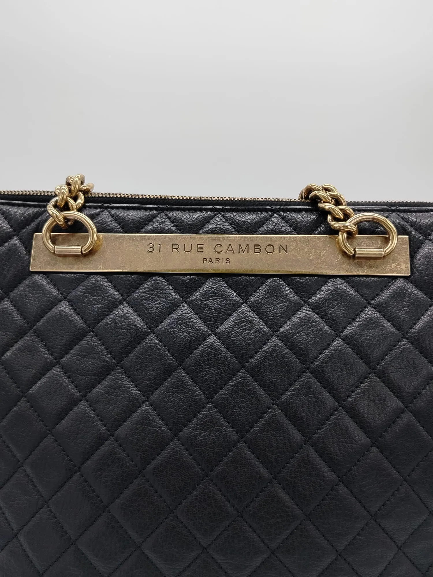 Chanel Quilted Rita Shopping Tote - '10s