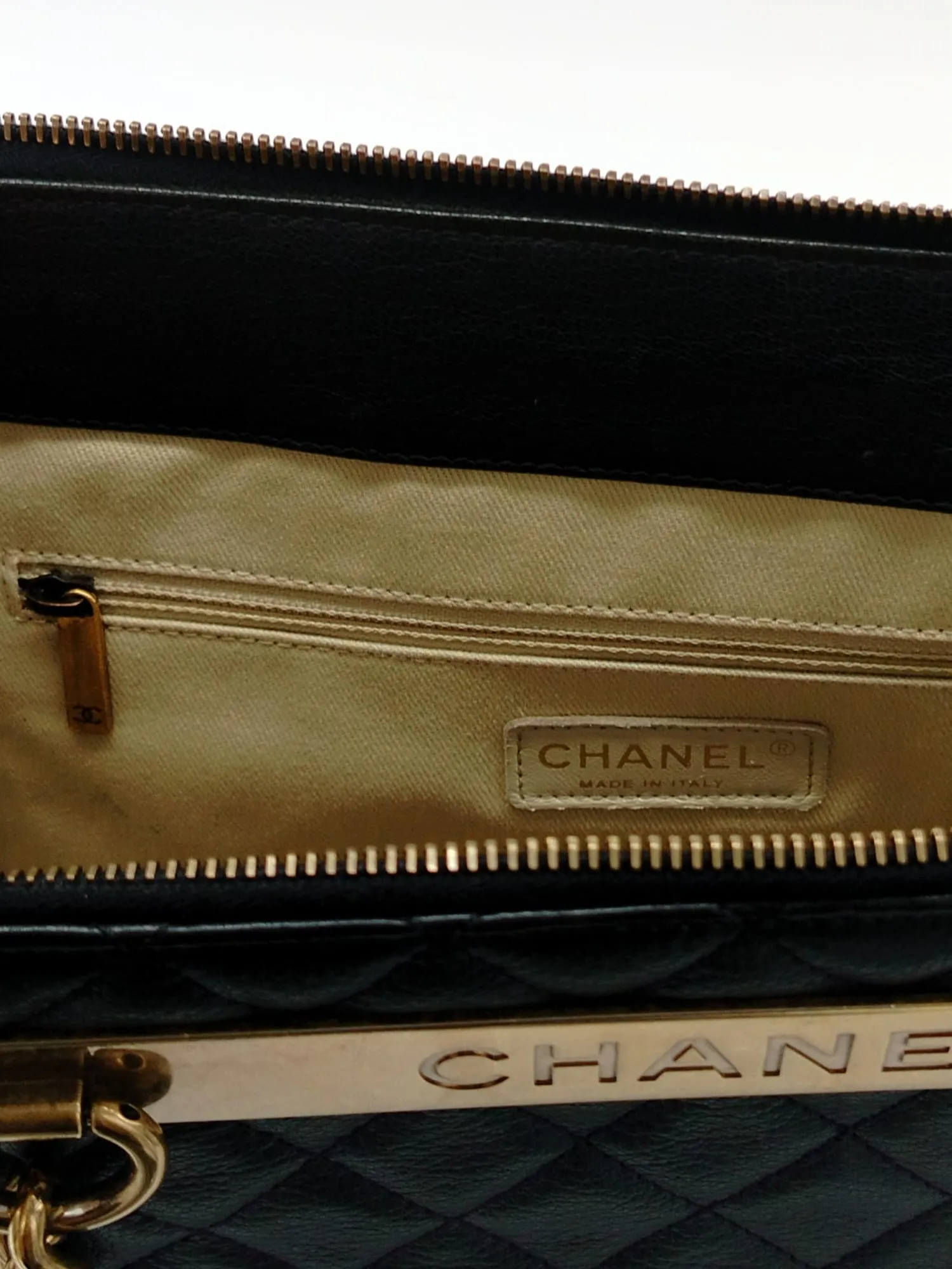 Chanel Quilted Rita Shopping Tote - '10s
