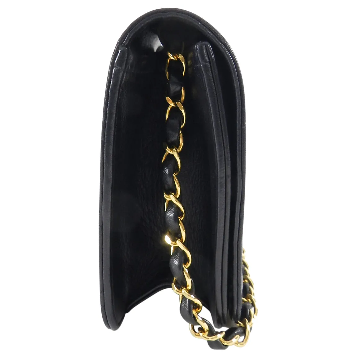 Chanel Vintage 1996 Black Quilted Lambskin Flap Bag