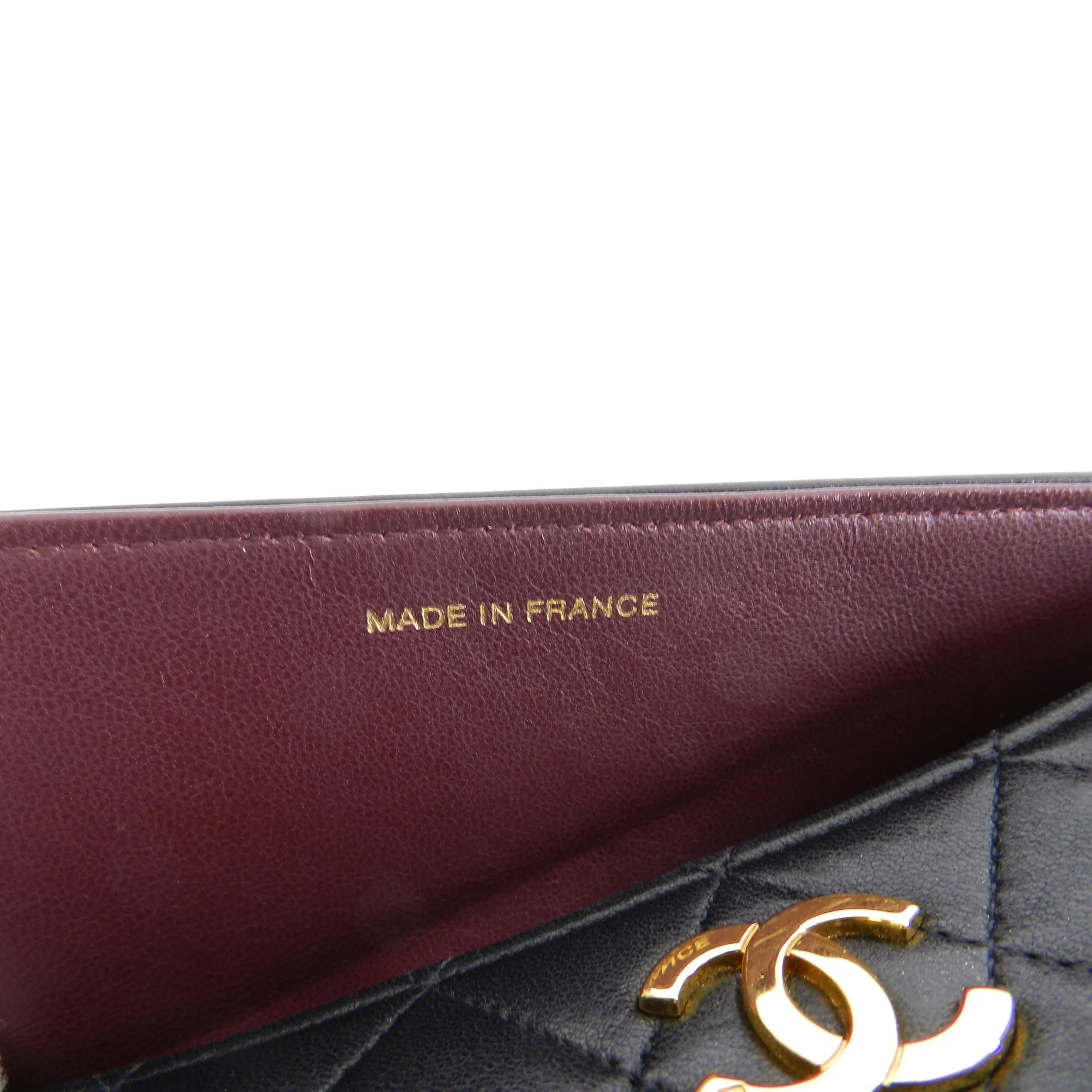Chanel Vintage 1996 Black Quilted Lambskin Flap Bag