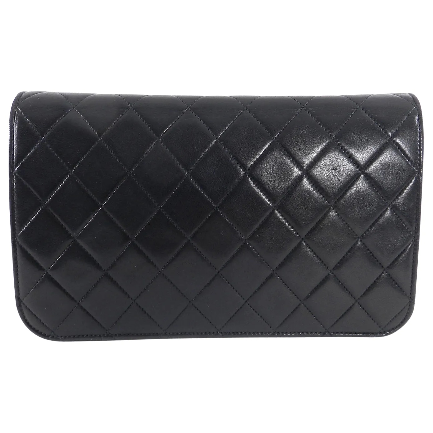 Chanel Vintage 1996 Black Quilted Lambskin Flap Bag