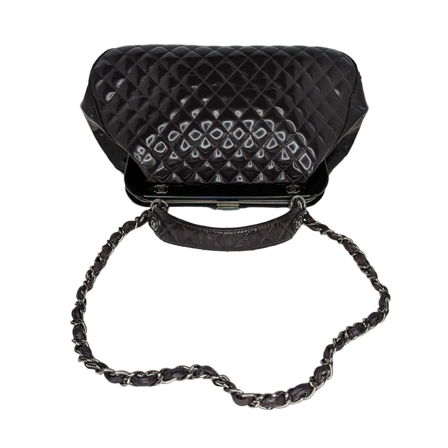 Chanel Vintage Mademoiselle Frame Satchel