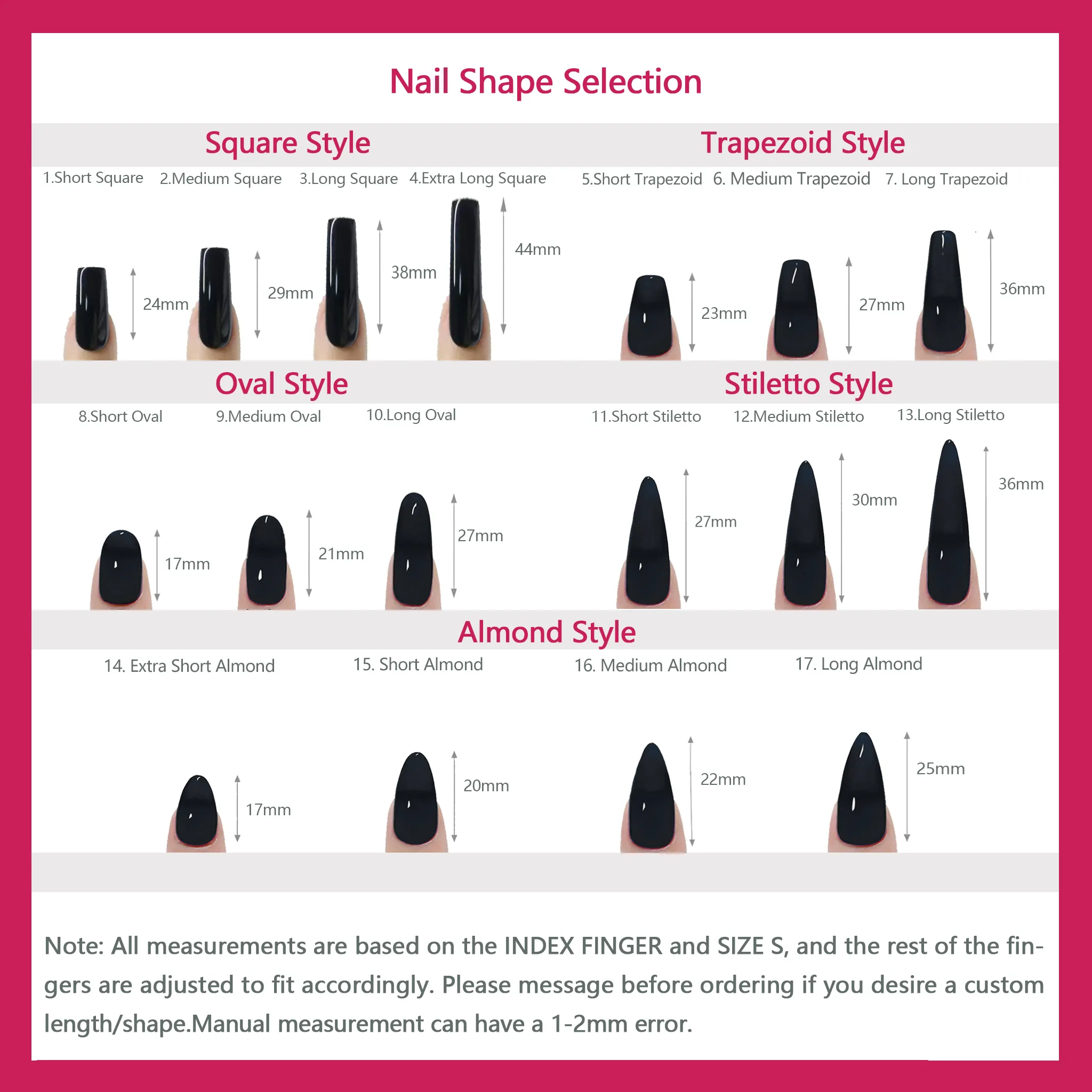 Cherry Blossom Dreams | Cute and Sweet, Cartoon and 3D | Medium Almond | Custom Press On Nails