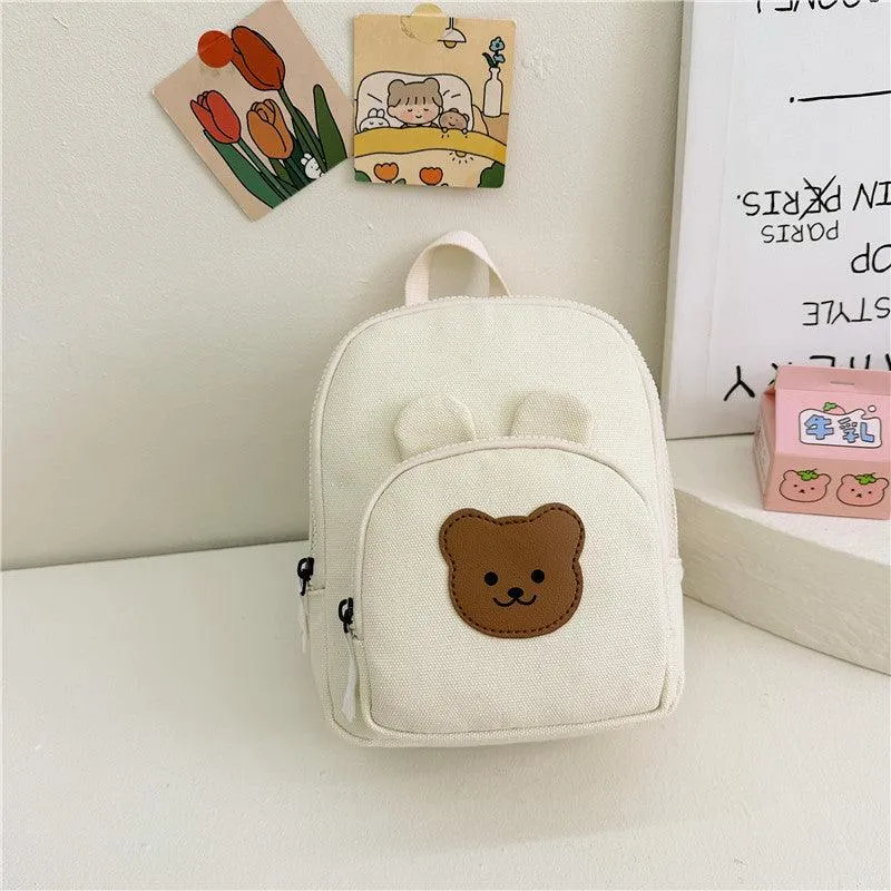 Children Backpack Cartoon Bunny Girls Color Matching Shoulders