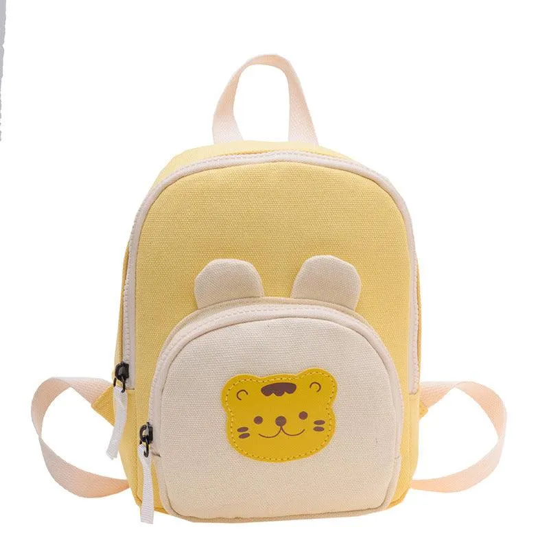 Children Backpack Cartoon Bunny Girls Color Matching Shoulders